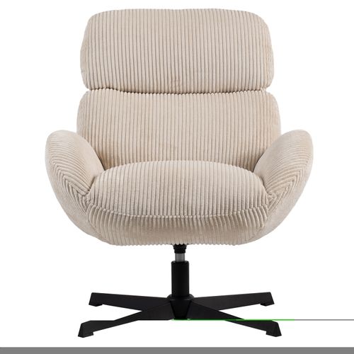 Fauteuil AMANDA tissu beige - Fauteuil BUT