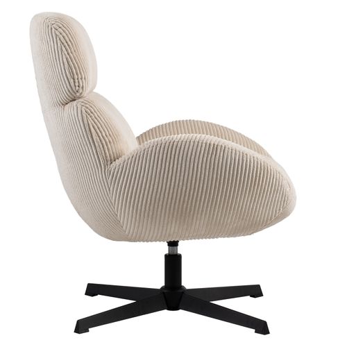 Fauteuil AMANDA tissu beige