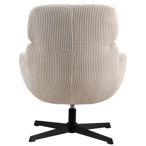Fauteuil AMANDA tissu beige