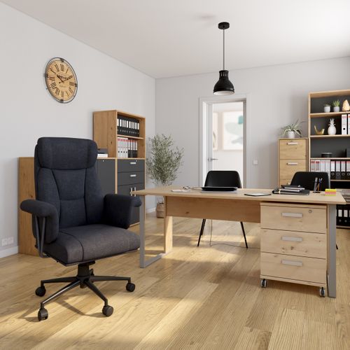 Fauteuil de bureau ELLIOT Noir