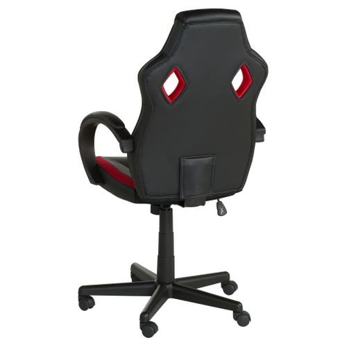 Fauteuil de bureau TURBO 3 Noir et rouge