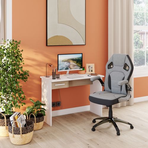 Fauteuil de bureau CARBON 2 Gris et noir