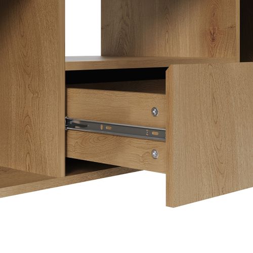 Meuble TV MAVIN Imitation chêne