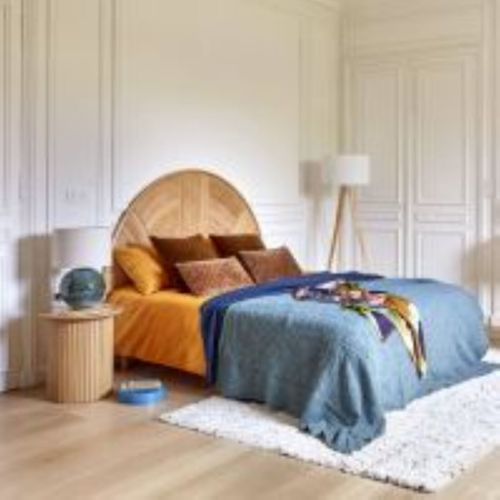 Tête de lit USMAN 2 en rotin