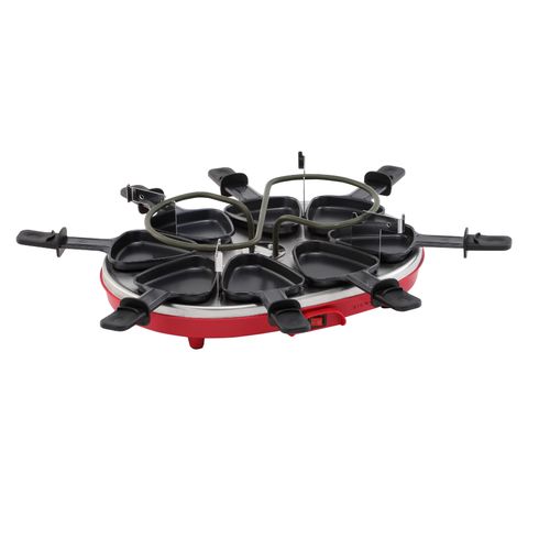 Raclette/pierre/gril/crêpe SIGNATURE RACL 3EN1 Rouge