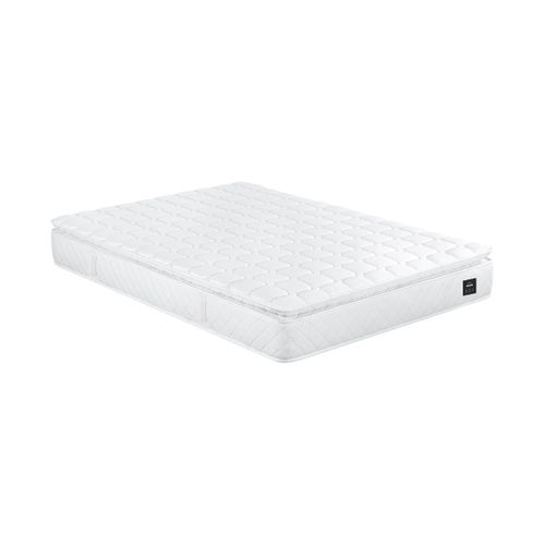 Matelas ressorts 140x190 cm avec 2 cm de mémoire de forme PERLE ép. 26 cm