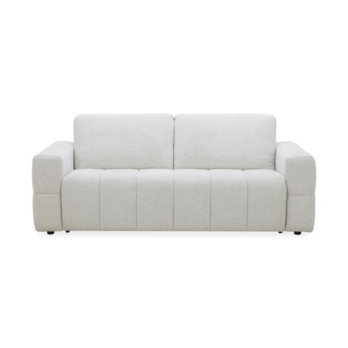 Canapé convertible, 3 places NOMEA tissu grège