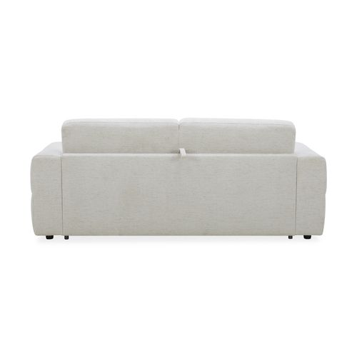 Canapé convertible, 3 places NOMEA tissu grège