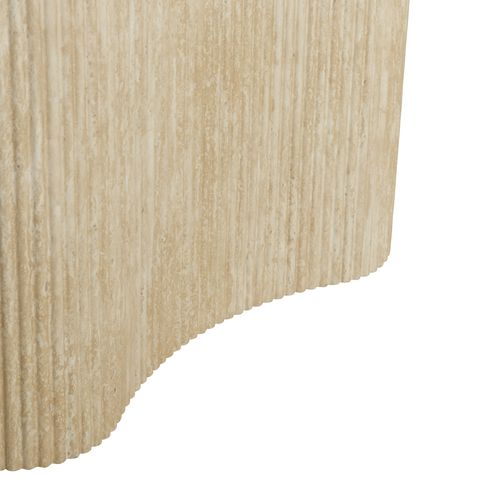 Table de séjour RAELA 180cm effet travertin