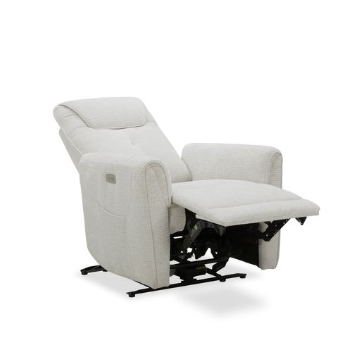 Fauteuil relax électrique KANSAS tissu beige