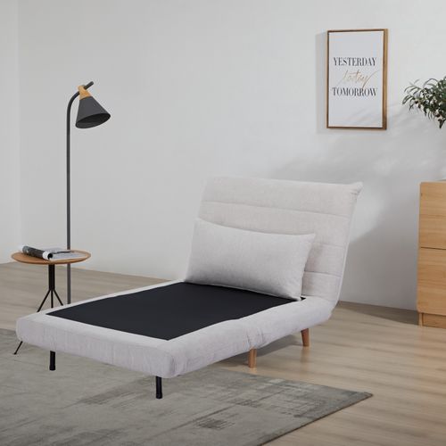 Fauteuil convertible IGLOO tissu beige