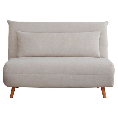 Canapé 2 places convertible IGLOO tissu beige