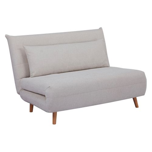 Canapé 2 places convertible IGLOO tissu beige