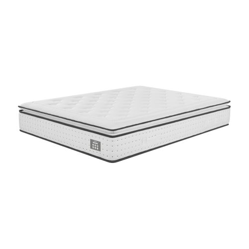 Matelas ressorts 140x190 cm AUREAL avec latex + 3 cm mémoire de forme ép. 27 cm