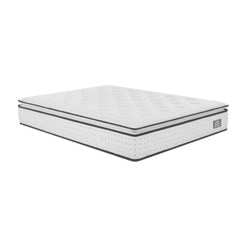 Matelas ressorts 140x190 cm AUREAL avec latex + 3 cm mémoire de forme ép. 27 cm