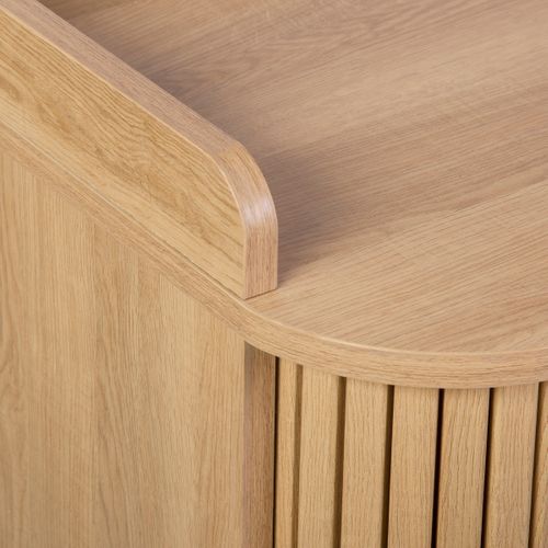 Commode 3 tiroirs OSAKA Imitation chêne