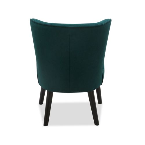 Fauteuil HARRY III tissu velours vert