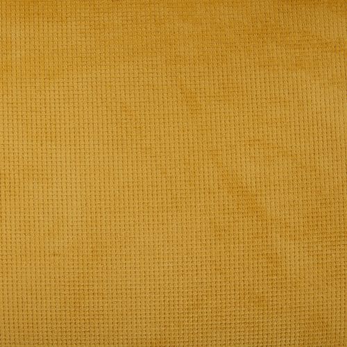 Fauteuil HARRY III tissu velours jaune
