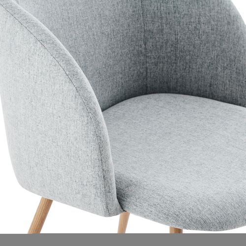 Fauteuil AUGUSTIN Gris clair