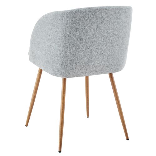Fauteuil AUGUSTIN Gris clair