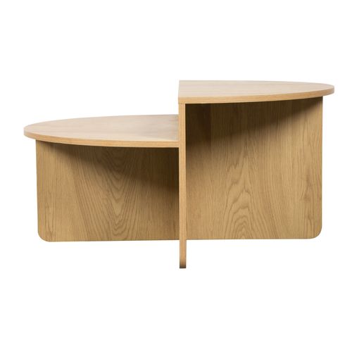 Table basse DUALIS Imitation chêne