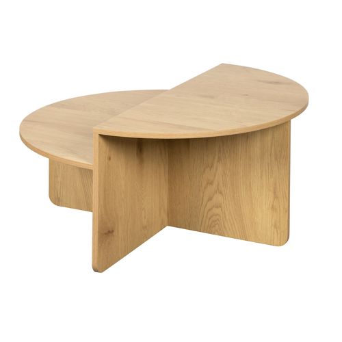 Table basse DUALIS Imitation chêne