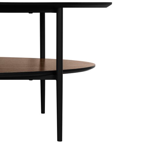 Table basse LUNERA Imitation noyer