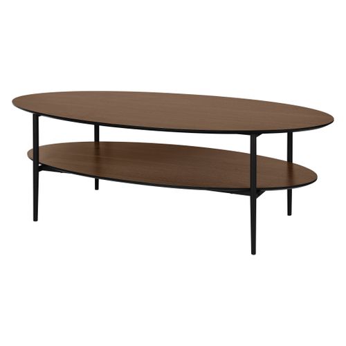 Table basse LUNERA Imitation noyer