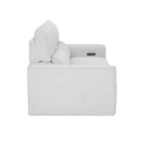 Canapé relax 3 places JEAN tissu gris clair