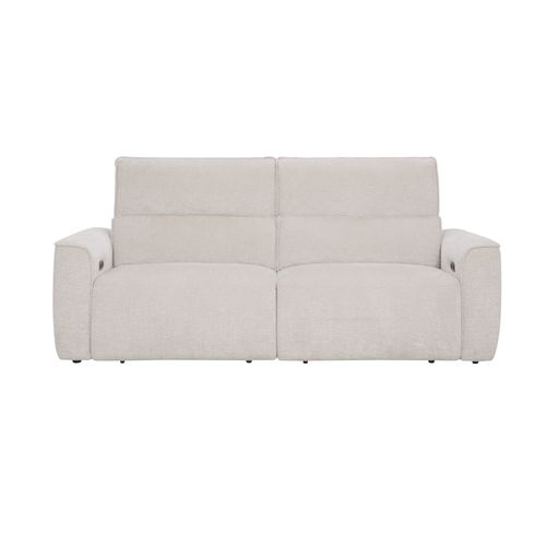 Canapé relax 3 places JEAN tissu grége