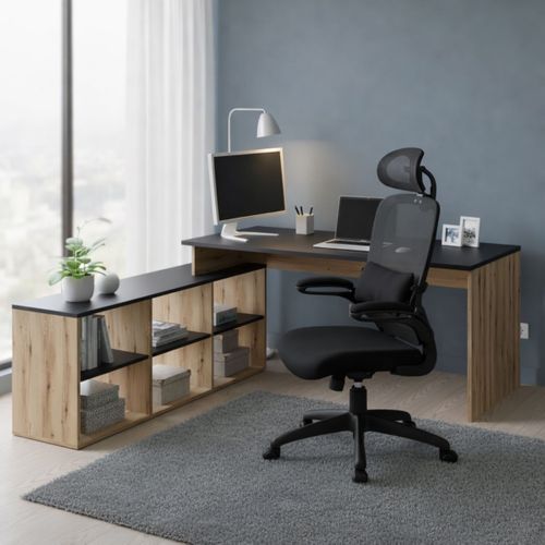 Fauteuil de bureau ergonomique BENJAMIN noir