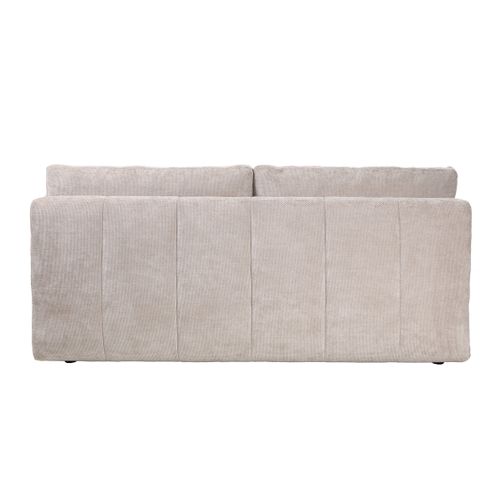 Banquette-lit ALICIA tissu gris