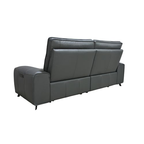 Canapé relax 3 places VERONA cuir et croûte de cuir gr fc