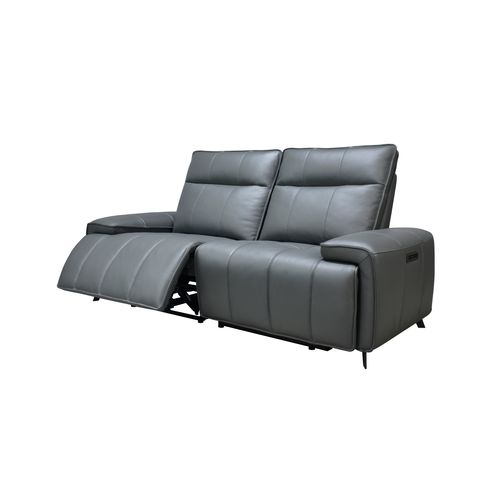 Canapé relax 2 places VERONA cuir et croûte de cuir gr fc