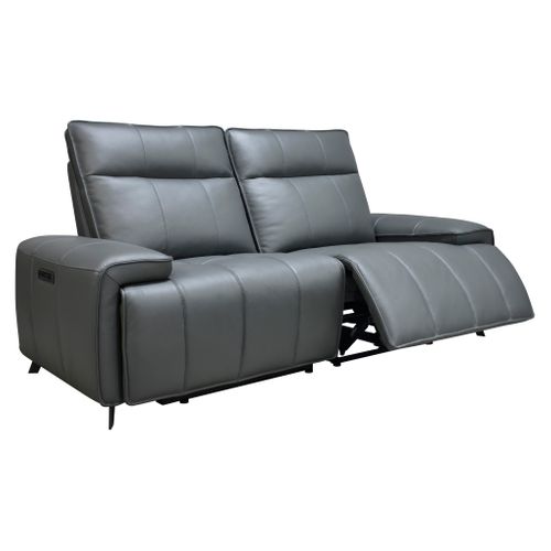 Canapé relax 2 places VERONA cuir et croûte de cuir gr fc