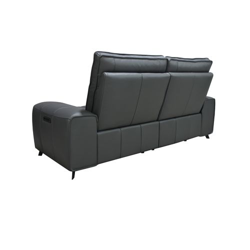 Canapé relax 2 places VERONA cuir et croûte de cuir gr fc