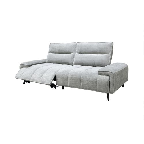 Canapé relax 3 places ALTO tissu gris