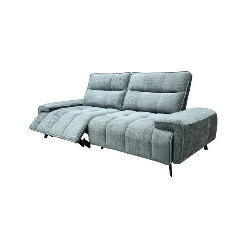 Canapé relax 3 places ALTO tissu graphite