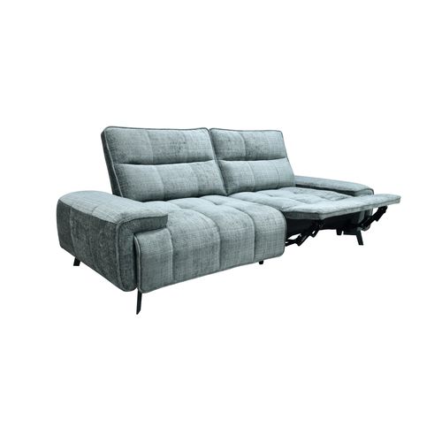 Canapé relax 3 places ALTO tissu graphite