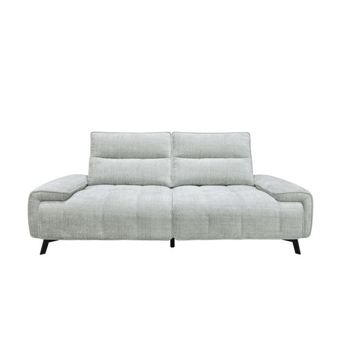 Canapé relax 2 places ALTO tissu galet