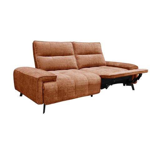 Canapé relax 2 places ALTO gris terra cotta