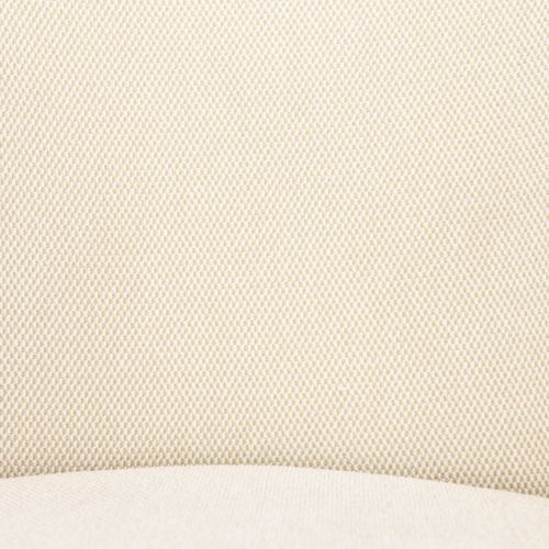 Lot de 2 chaises pivotantes ADELE tissu beige