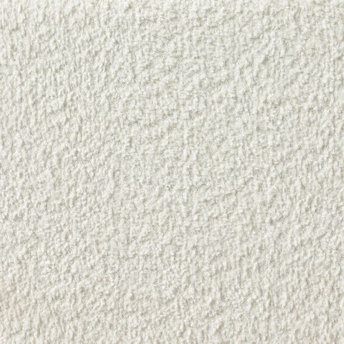 Lit coffre 160x200 cm tissu bouclette beige LYLA