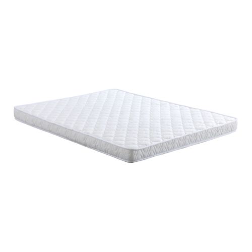 Canapé convertible express 3 places SOFTY tissu beige matelas 12 cm