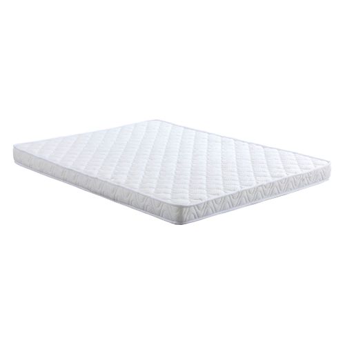 Canapé convertible express 3 places SOFTY tissu gris matelas 12 cm