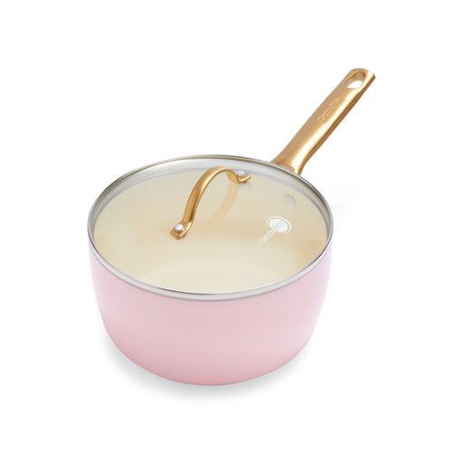 Casserole Avec Couvercle Rose Padova Reserve 18 Cm En Métal