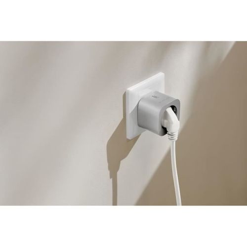 Prise Intelligente Wi-fi Ecoflow - Smart Plug - Suivi Consommation - Commande Vocale - Programmable