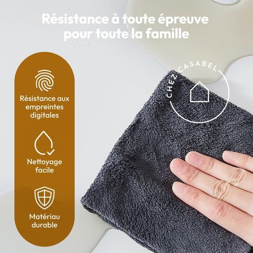 Poubelle Tri Sélectif 3x20l, Acier Inox Blanc, Poubelle 60l Cuisine Rectangulaire à Pédales