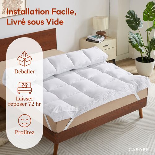 Surmatelas Moelleux 180 X 200 Cm Extra Épais