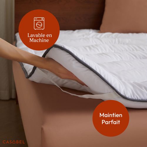 Surmatelas Enveloppant 90 X 190 Cm